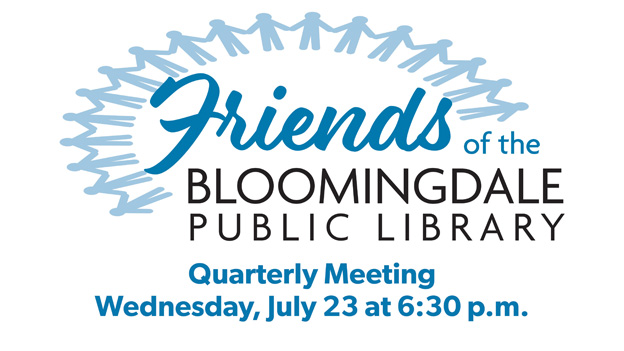 Friends of the Library quarterly meeting, click for details